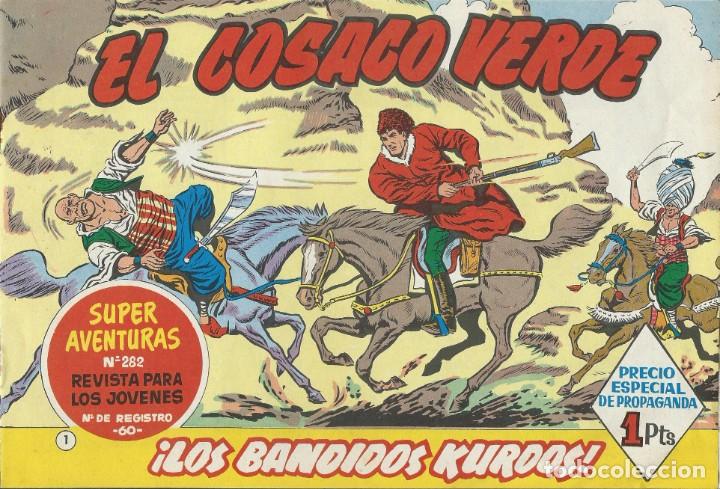 C&oacute;mics: El Cosaco Verde n&ordm; 1 facs&iacute;mil Ediciones B - Foto 1