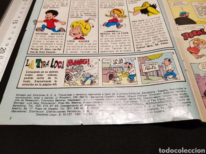 C&oacute;mics: S&uacute;per Zipi y Zape nr. 60 Ed. B 1989 - Foto 4