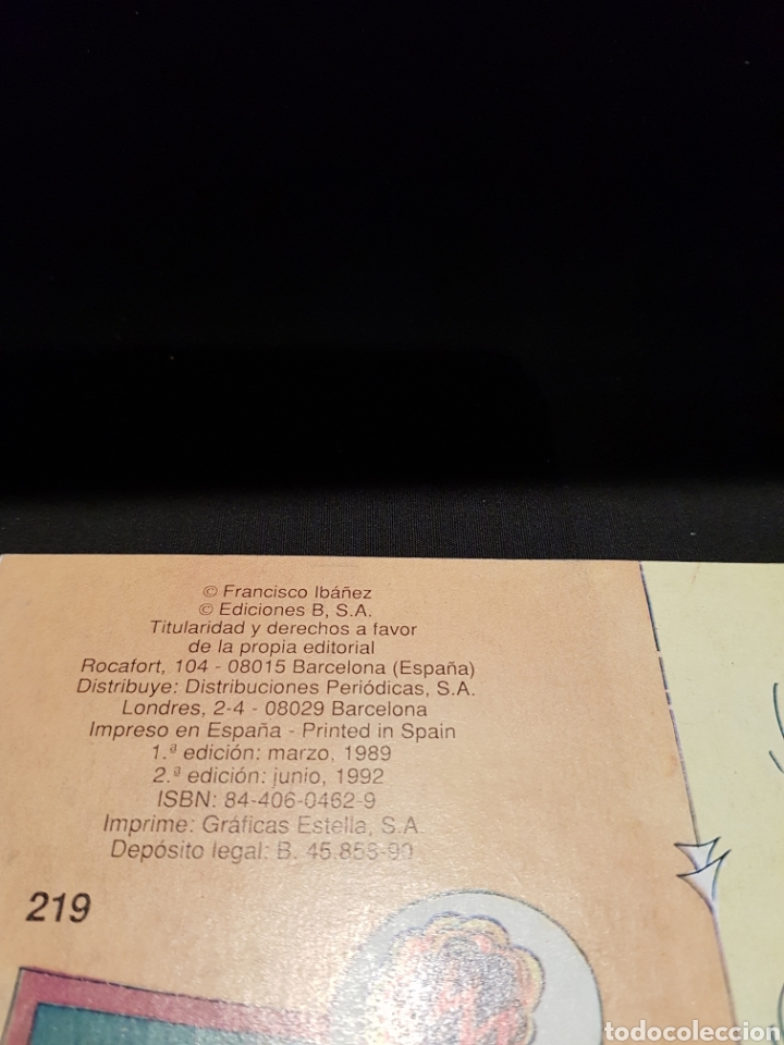 C&oacute;mics: Colecci&oacute;n Ol&eacute; Mortadelo y Filem&oacute;n nr 219-M272 - Foto 3