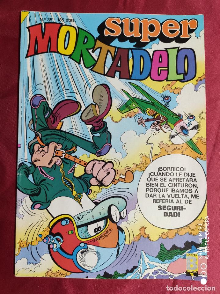 C&oacute;mics: SUPER MORTADELO. N&ordm; 35. EDICIONES B. 1988 - Foto 1