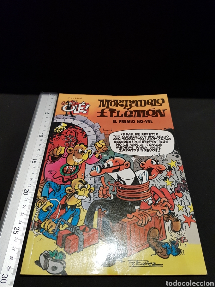 C&oacute;mics: Ol&eacute; Mortadelo y Filem&oacute;n nr 4 Ed B 4.&ordf; edici&oacute;n 2003 - Foto 1