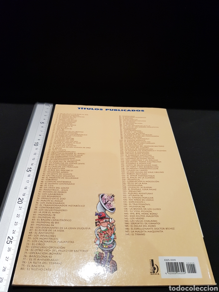 C&oacute;mics: Ol&eacute; Mortadelo y Filem&oacute;n nr 5 Ed B 3.&ordf; edici&oacute;n 1999 - Foto 2