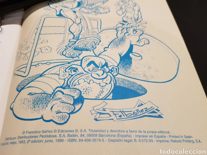 C&oacute;mics: Ol&eacute; Mortadelo y Filem&oacute;n nr 9 Ed B 2.&ordf; edici&oacute;n junio 1996 - Foto 7