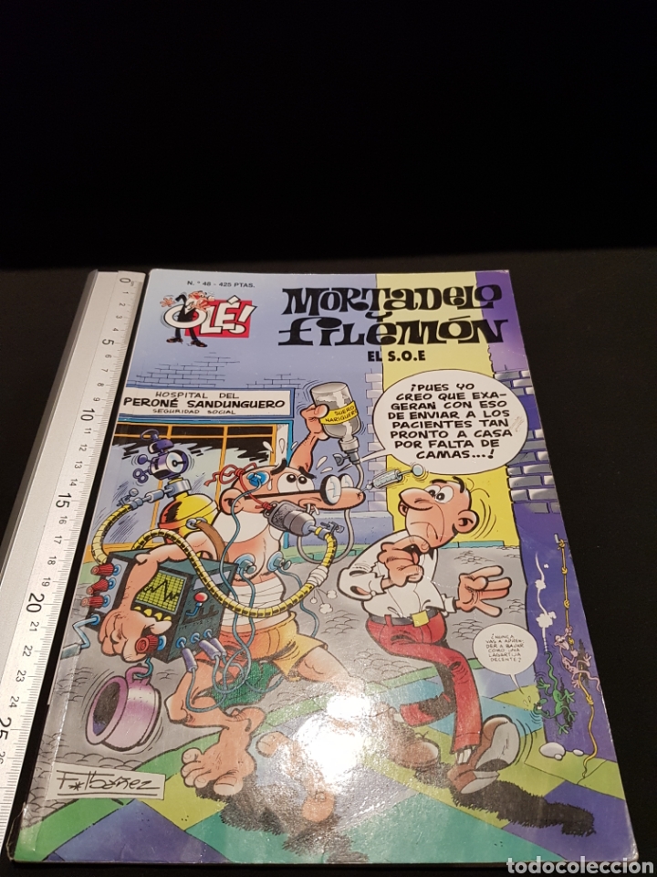 C&oacute;mics: Ol&eacute; Mortadelo y Filem&oacute;n nr 48 Ed B 3.&ordf; edici&oacute;n 2000 - Foto 1