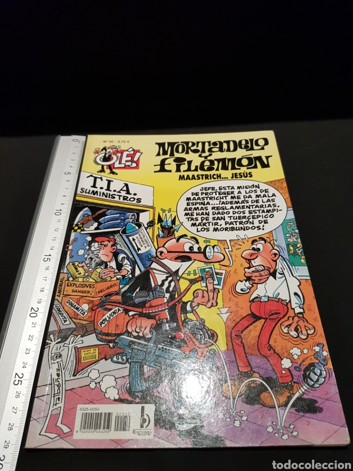 C&oacute;mics: Ol&eacute; Mortadelo y Filem&oacute;n nr 50 Ed B 4.&ordf; edici&oacute;n 2003 - Foto 1