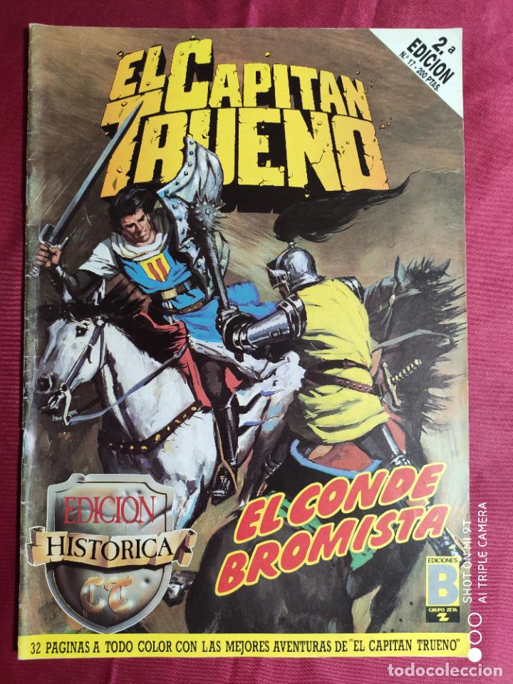 C&oacute;mics: CAPITAN TRUENO. N&ordm; 17. EDICION HISTORICA. EDICIONES B - Foto 1