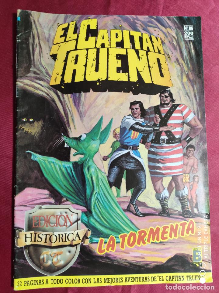 C&oacute;mics: CAPITAN TRUENO. N&ordm; 86. EDICION HISTORICA. EDICIONES B. - Foto 1