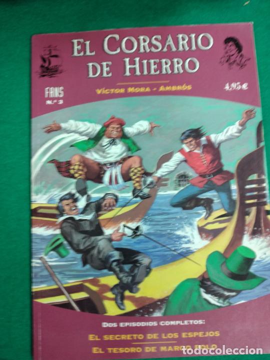 C&oacute;mics: EL CORSARIO DE HIERRO. FANS N&ordm; 3. EDICIONES B. - Foto 1