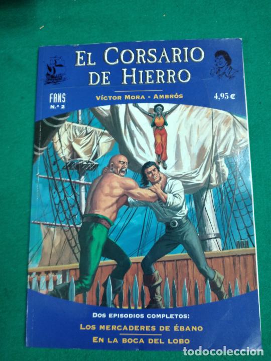 C&oacute;mics: EL CORSARIO DE HIERRO. FANS N&ordm; 2. EDICIONES B. - Foto 1