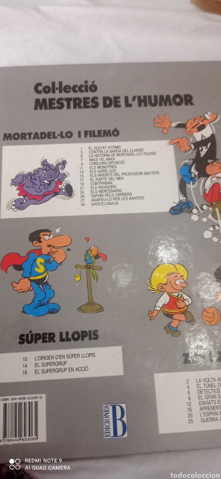C&oacute;mics: MORTADELO Y FILEMON BARCELONA 92 - Foto 2