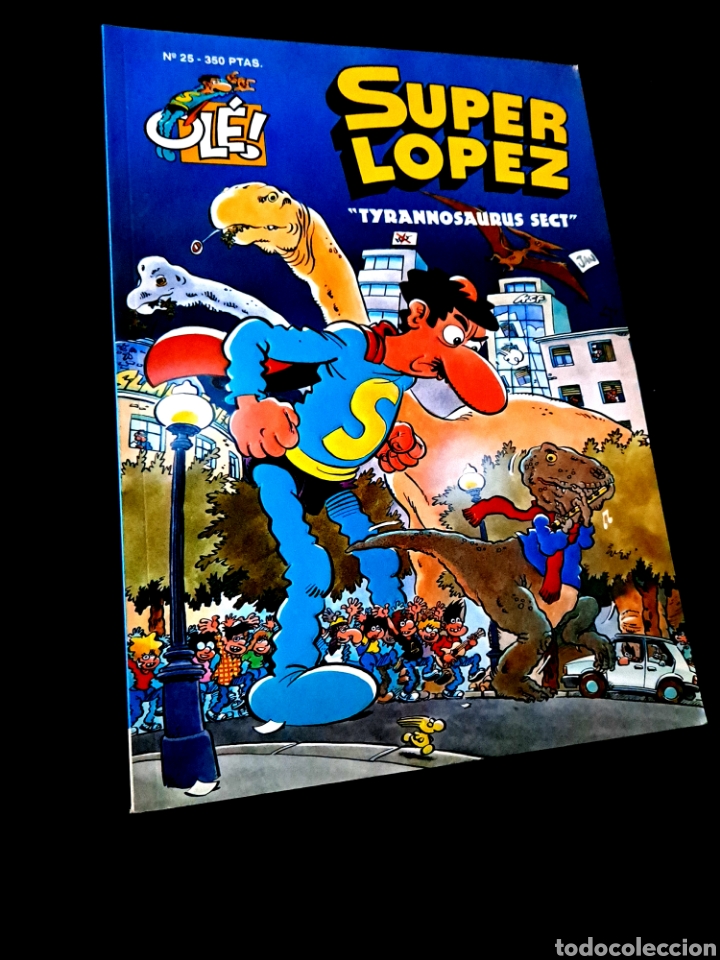 C&oacute;mics: EXCELENTE ESTADO 1&deg; PRIMERA EDICION SUPER LOPEZ 25 OLE EDICIONES B - Foto 1