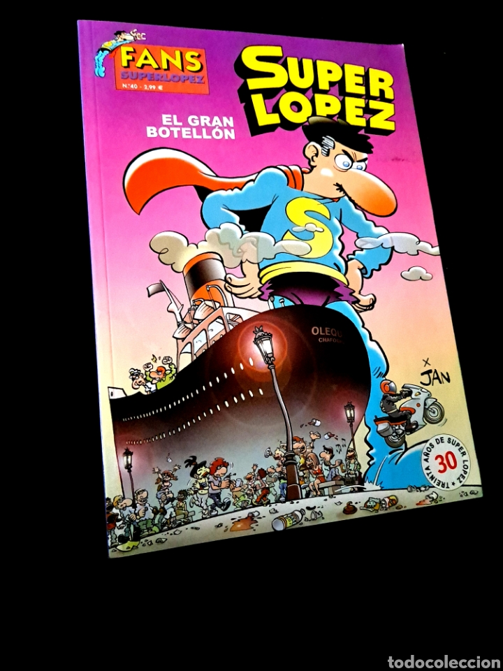 C&oacute;mics: EXCELENTE ESTADO 1&deg; PRIMERA EDICION SUPER LOPEZ 40 OLE EDICIONES B - Foto 1