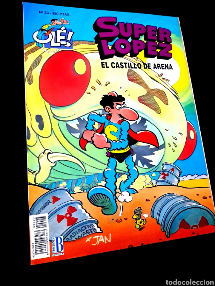 C&oacute;mics: CASI EXCELENTE ESTADO 1&deg; PRIMERA EDICION SUPER LOPEZ 23 COMICS EDICIONES B - Foto 1