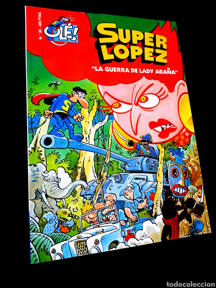 C&oacute;mics: CASI EXCELENTE ESTADO 1&deg; PRIMERA EDICION SUPER LOPEZ 35 COMICS EDICIONES B - Foto 1