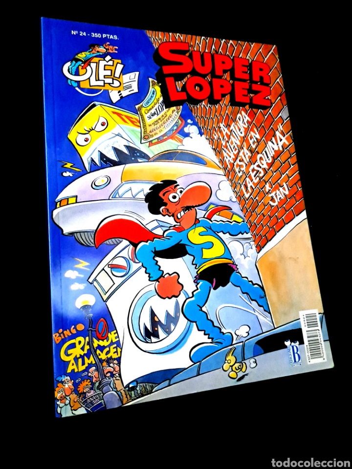 C&oacute;mics: CASI EXCELENTE ESTADO 1&deg; PRIMERA EDICION SUPER LOPEZ 24 COMICS EDICIONES B - Foto 1