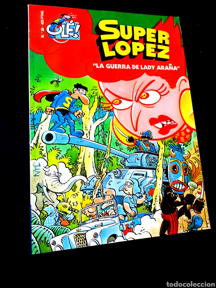 C&oacute;mics: CASI EXCELENTE ESTADO 1&deg; PRIMERA EDICION SUPER LOPEZ 35 COMICS EDICIONES B - Foto 1