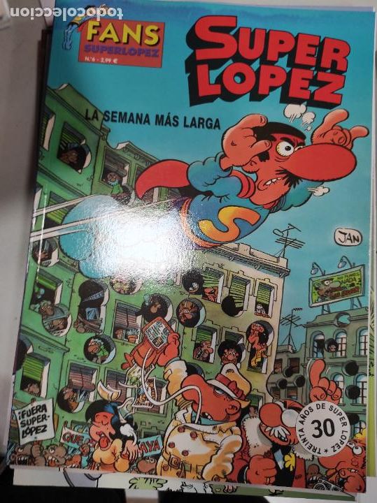 C&oacute;mics: FANS SUPERLOPEZ N&ordm; 6 LA SEMANA MAS LARGA JAN - EDICIONES B - Foto 1