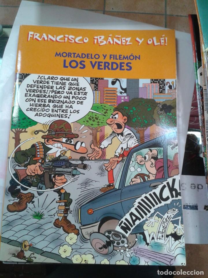 C&oacute;mics: MORTADELO Y FILEMON. LOS VERDES - Foto 1