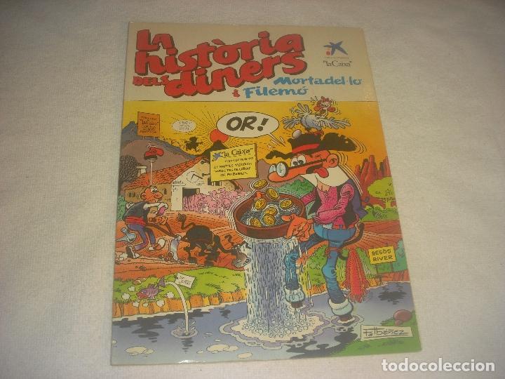 C&oacute;mics: LA HISTORIA DELS DINERS . MORTADELO Y FILEMO. CATALA . - Foto 1