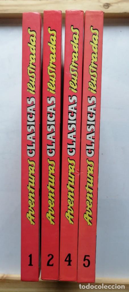 C&oacute;mics: 4 TOMOS DE AVENTURAS CLASICAS ILUSTRADAS. - Foto 1
