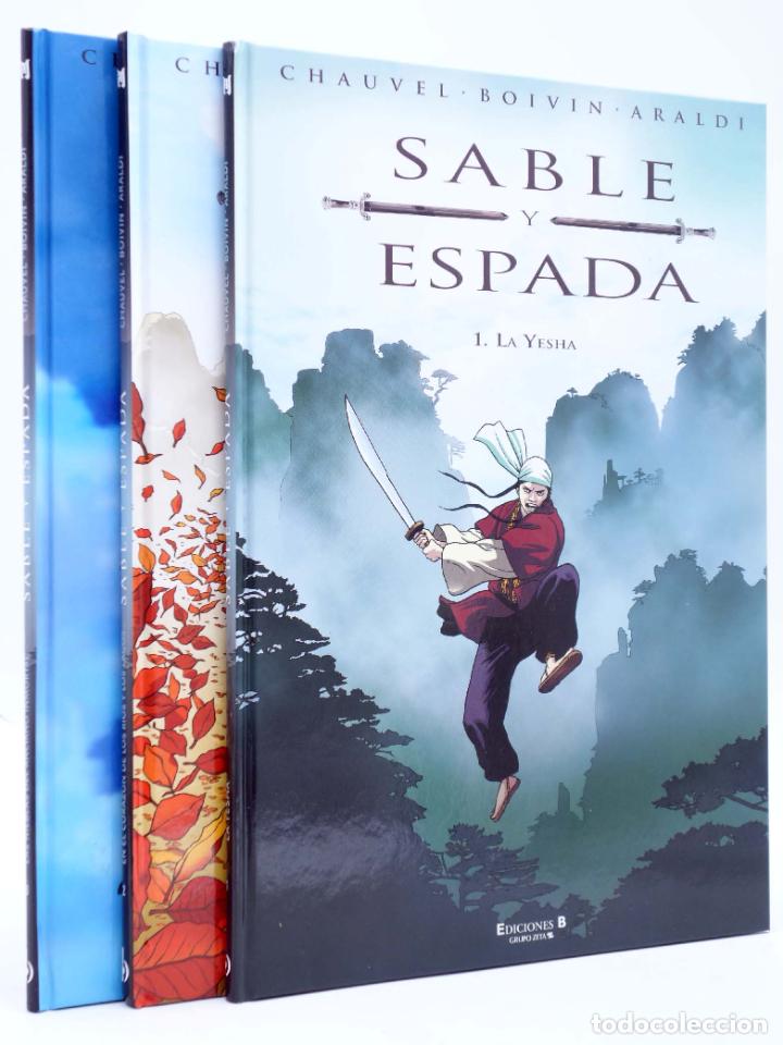 C&oacute;mics: SABLE Y ESPADA 1 A 3. COMPLETA (Chauvel / Boivin / Araldi) B, 2008. OFRT - Foto 1