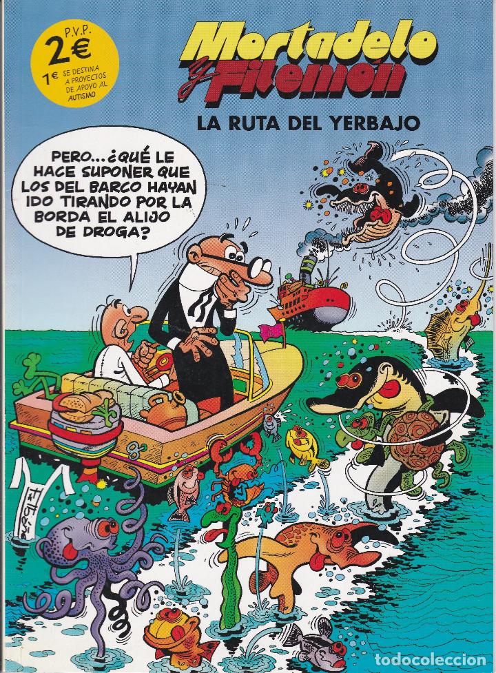 C&oacute;mics: MORTADELO Y FILEMO: LA RUTA DEL YERBAJO. - Foto 1