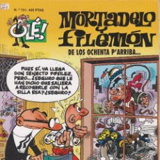 Cómics: MORTADELO Y FILEMO: DE LOS OCHENTA P´ARRIBA...EDICIONES B 1999. 1ª EDICIÓN
