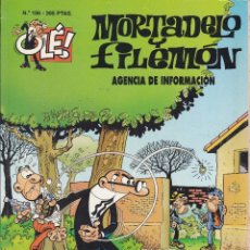 Cómics: MORTADELO Y FILEMO: AGENCIA DE INFORMACIÓN. EDICIONES B 1998.