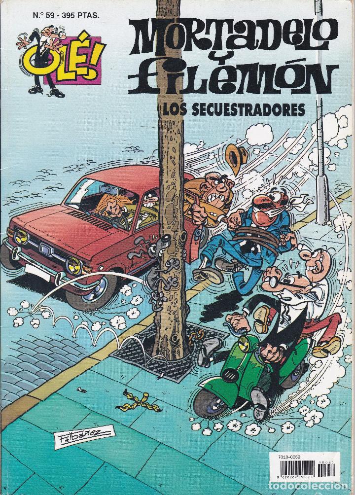 C&oacute;mics: MORTADELO Y FILEMO: LOS SECUESTRADORES. EDICIONES B 1997. - Foto 1