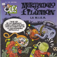 Cómics: MORTADELO Y FILEMO: LA M.I.E.R.. EDICIONES B 1999.PRIMERA EDICIÓN. Lote 249115320