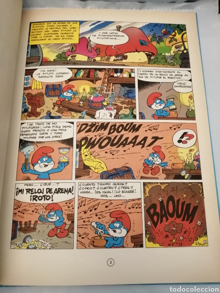 C&oacute;mics: 2 HISTORIAS DE LOS PITUFOS: LOS PITUFOS Y LOS PITUFITOS. EL PITUFO ROBOT (PRIMERA EDICI&Oacute;N) - Foto 3