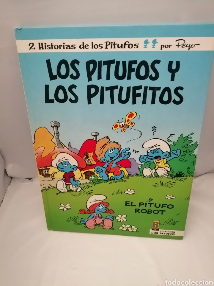 C&oacute;mics: 2 HISTORIAS DE LOS PITUFOS: LOS PITUFOS Y LOS PITUFITOS. EL PITUFO ROBOT (PRIMERA EDICI&Oacute;N) - Foto 1