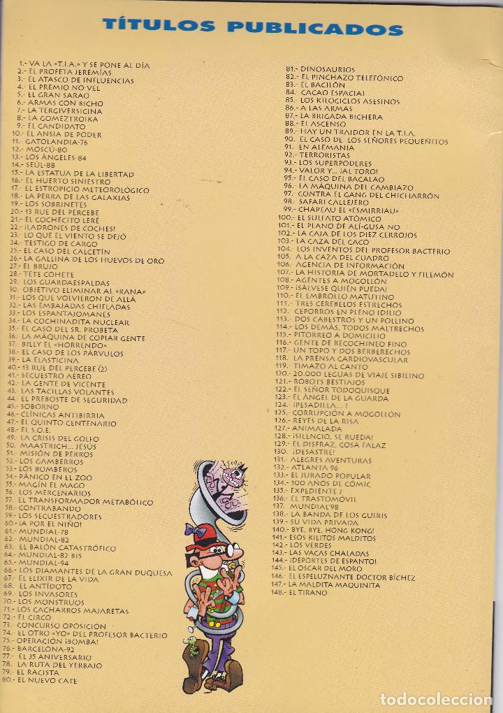 C&oacute;mics: MORTADELO Y FILEMO: LA ESTATUA DE LA LIBERTAD. EDICIONES B 1999. - Foto 2