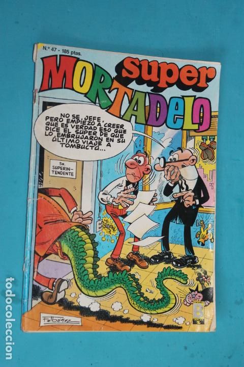 C&oacute;mics: SUPER MORTADELO, N&ordm; 47, 1987 - Foto 1