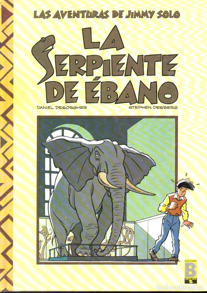 C&oacute;mics: AVENTURAS DE JIMMY SOLO : LA SERPIENTE DE &Eacute;BANO (1990) - Foto 1