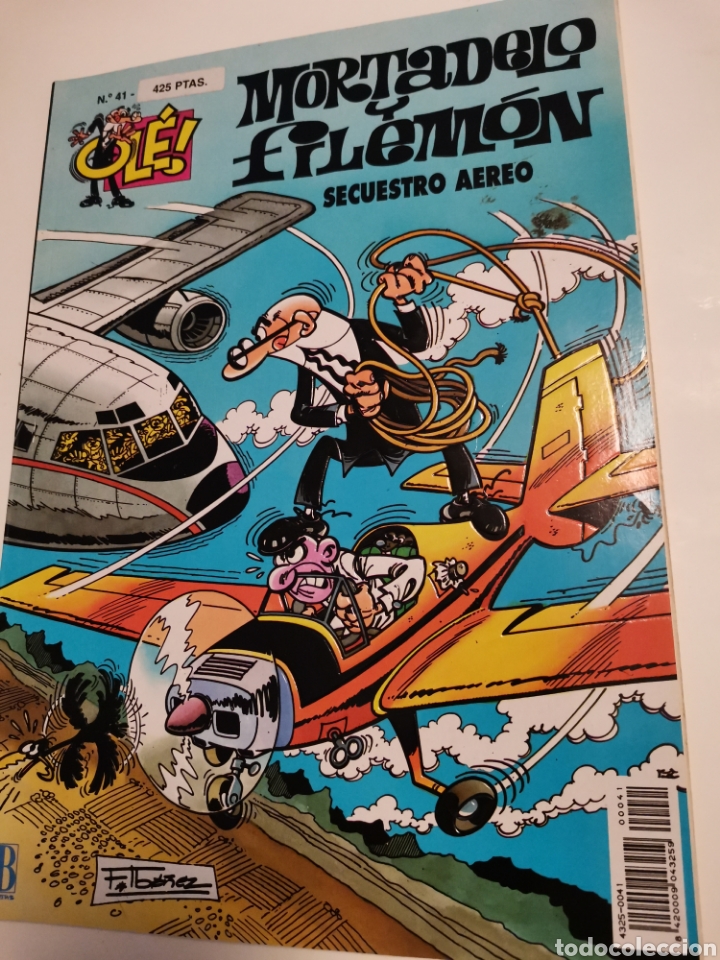 C&oacute;mics: Mortadelo y Filem&oacute;n OL&Eacute; n&deg;41 secuestro a&eacute;reo - Foto 1