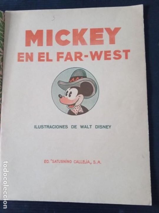 C&oacute;mics: MICKEY EN EL FAR-WEST, WALT DISNEY, a&ntilde;o 1936 - Foto 2