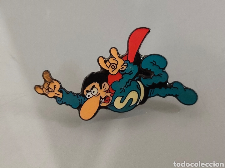 C&oacute;mics: ANTIGUO PIN SUPERLOPEZ JAN DIFICIL - Foto 1