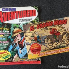 Cómics: GRAN AVENTURERO Nº 1 + FACSÍMIL - DRAGON COMICS - 1ª EDICION - EDICIONES B - 1989 - ¡COMO NUEVO!. Lote 253643545