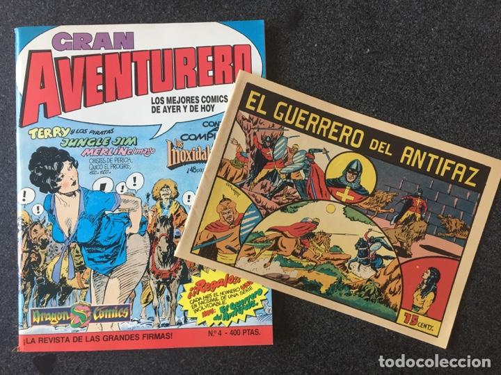 C&oacute;mics: GRAN AVENTURERO N&ordm; 4 + FACS&Iacute;MIL - DRAGON COMICS - 1&ordf; EDICION - EDICIONES B - 1989 - &iexcl;COMO NUEVO! - Foto 1