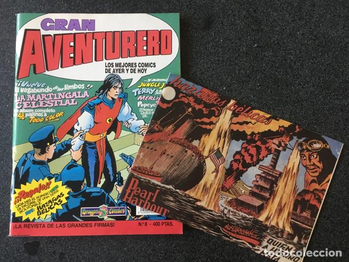 C&oacute;mics: GRAN AVENTURERO N&ordm; 8 + FACS&Iacute;MIL - DRAGON COMICS - 1&ordf; EDICION - EDICIONES B - 1990 - &iexcl;COMO NUEVO! - Foto 1
