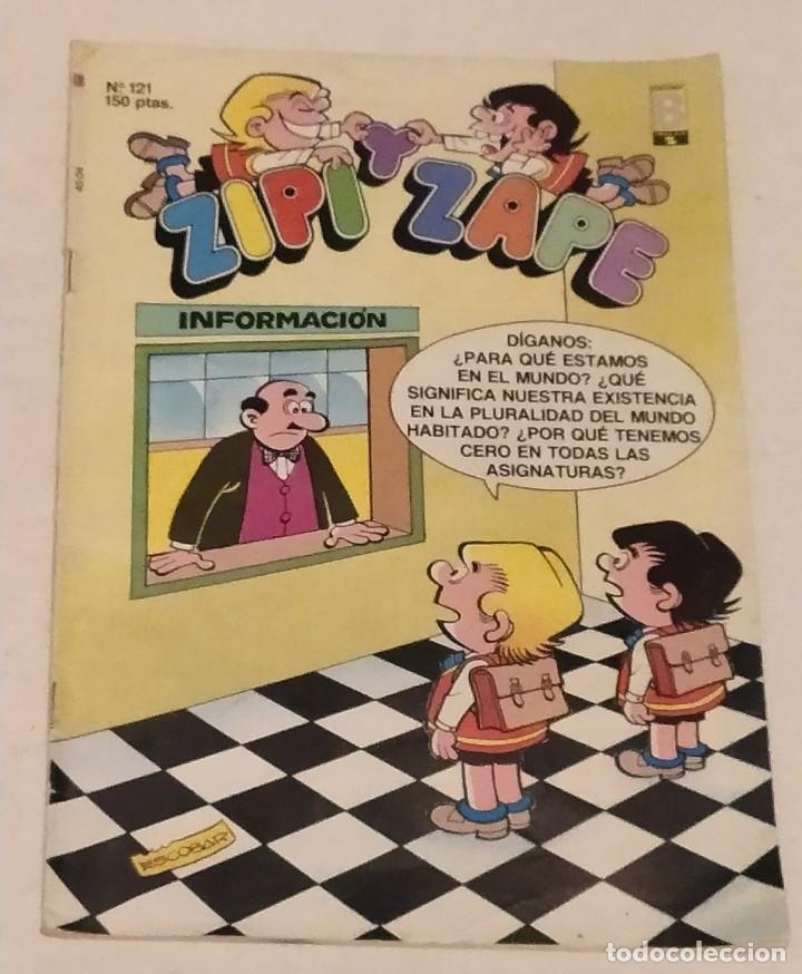 C&oacute;mics: ZIPI Y ZAPE N&ordm; 121 - EDICIONES B - A&Ntilde;O 1989 - Foto 1