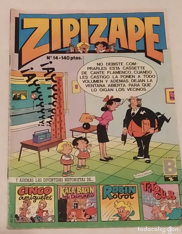 C&oacute;mics: ZIPI Y ZAPE N&ordm; 14 - EDICIONES B - A&Ntilde;O 1987 - Foto 1