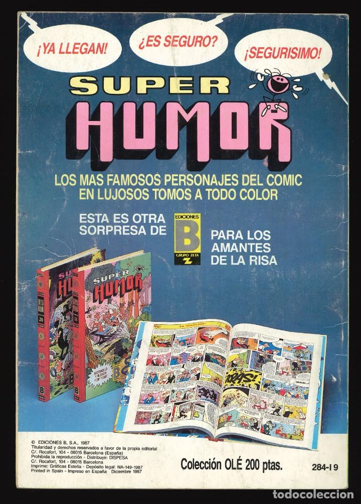 C&oacute;mics: COLECCI&Oacute;N OL&Eacute; - EDICIONES B / N&Uacute;MERO 284 (EL BOTONES SACARINO) - Foto 2