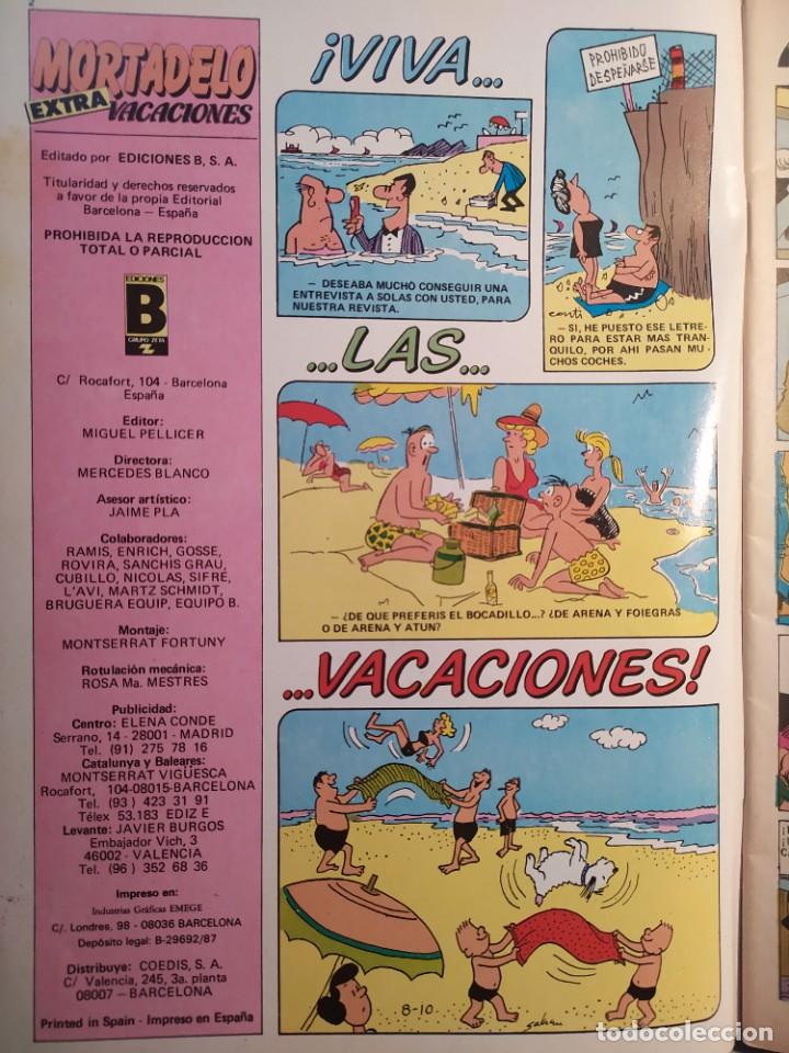 C&oacute;mics: MORTADELO EXTRA VACACIONES - EDICIONES B - Foto 2