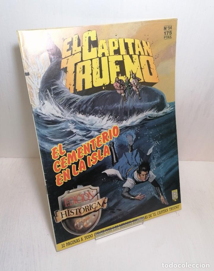 C&oacute;mics: Comic el capit&aacute;n trueno: el cementerio en la isla n54 edit. ediciones B - Foto 1