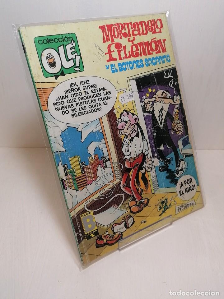 C&oacute;mics: Colecci&oacute;n ole: Mortadelo y Filem&oacute;n y el botones sacarino ediciones B - Foto 1