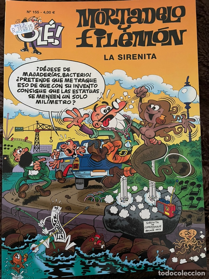 Comics : MORTADELO Y FILEM&Oacute;N. Ole! N&uacute;m 155. La Sirenita