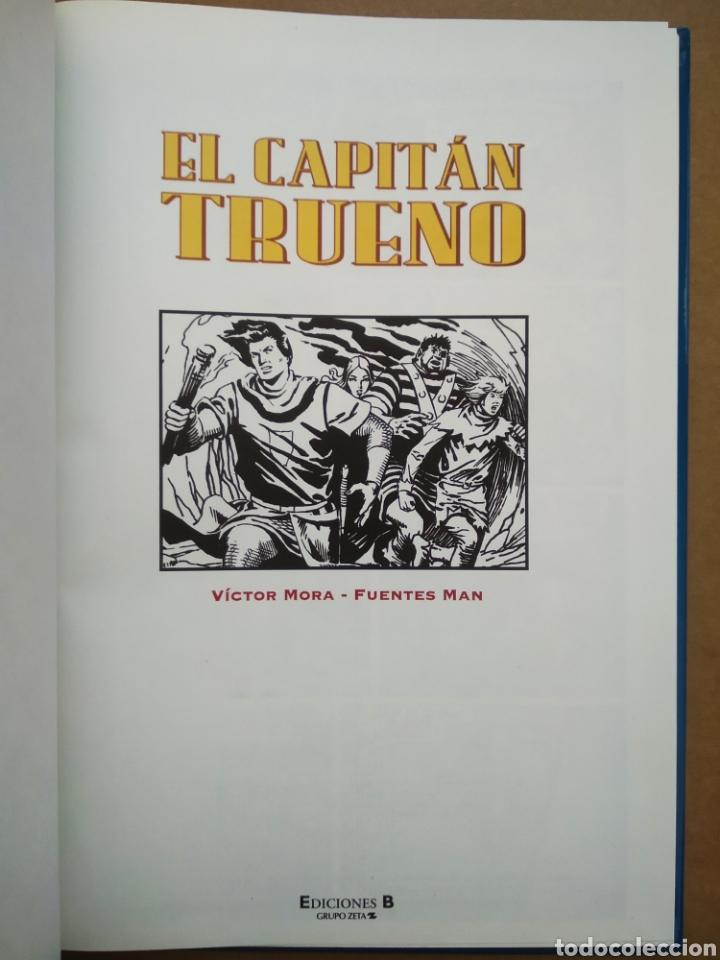 Cómics: El Capitán Trueno: La Horda de Akbar/Las Ruinas de Tintagel. Víctor Mora y Fuentes Man (Ediciones B) - Foto 2 - 262808025