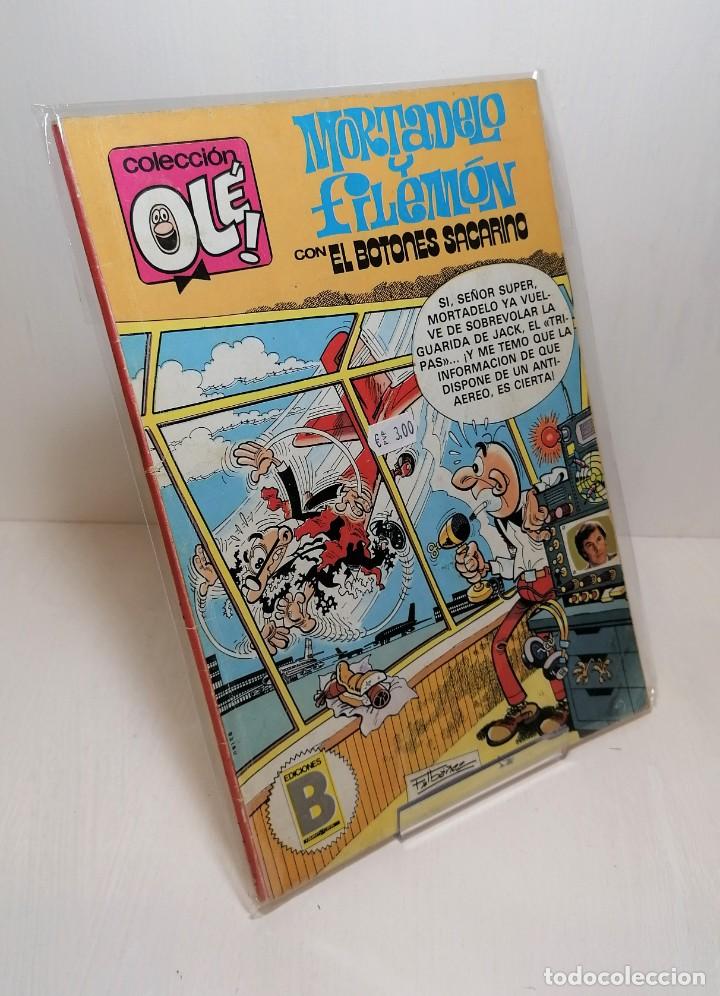 C&oacute;mics: Colecci&oacute;n ole: Mortadelo y Filem&oacute;n con el botones sacarino ediciones B - Foto 1